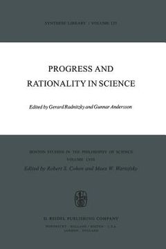 portada Progress and Rationality in Science (en Inglés)
