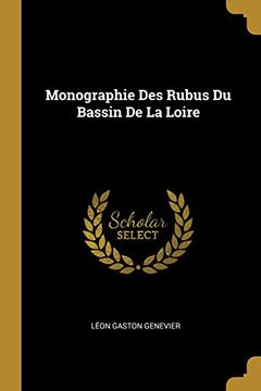 portada Monographie Des Rubus Du Bassin de la Loire (en Francés)
