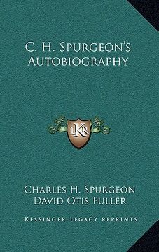 portada c. h. spurgeon's autobiography