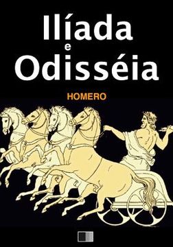 portada Ilíada e Odisséia: Letra grande (in Portuguese)