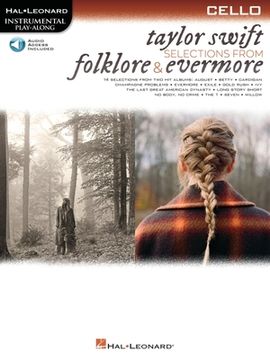 portada Taylor Swift - Selections From Folklore & Evermore: Cello Play-Along Book With Online Audio (Hal Leonard Instrumental Play-Along) (in English)