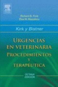 portada urgencias en veterinaria, procedimientos y terapeutica 8e