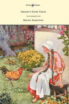 portada grimm's fairy tales - with many illustrations in colour and in black-and-white by helen stratton (en Inglés)