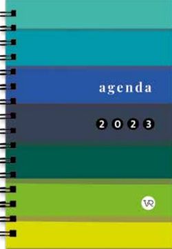 portada Agenda 2023 News [Verde] [Dos Hojas por Semana] [Anillada]