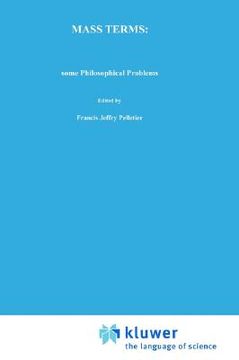 portada mass terms: some philosophical problems