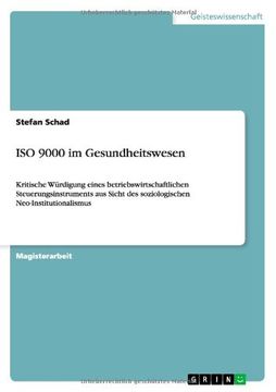 portada ISO 9000 im Gesundheitswesen (German Edition)