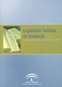 portada Legislacion Turistica De Andalucia