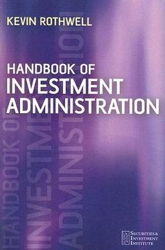 portada handbook of investment administration