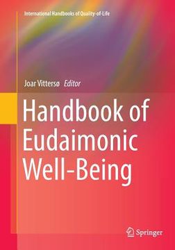 portada Handbook Of Eudaimonic Well-being (international Handbooks Of Quality-of-life) (en Inglés)