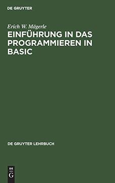 portada Einführung in das Programmieren in Basic (in German)