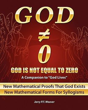 portada god is not equal to zero (en Inglés)