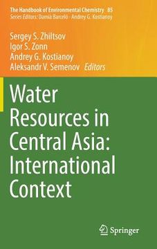 portada Water Resources in Central Asia: International Context (en Inglés)