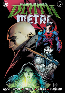 portada Noches oscuras. death metal vol.5. dc especiales