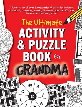 portada The Ultimate Activity & Puzzle Book for Grandma (en Inglés)