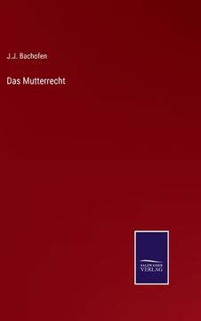 portada Das Mutterrecht (en Alemán)