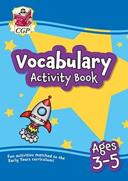 portada Vocabulary Activity Book for Ages 3-5 (in English)