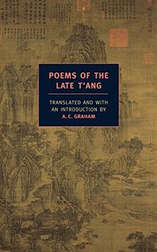portada Poems of the Late T'ang (New York Review Books Classics) (en Inglés)