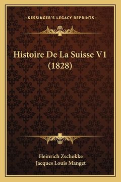 portada Histoire De La Suisse V1 (1828) (in French)