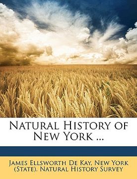portada natural history of new york ... (en Inglés)