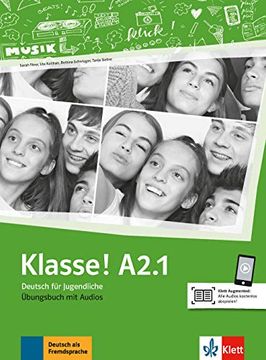 portada Klasse! A2. 1. Übungsbuch mit Audios Online (in German)