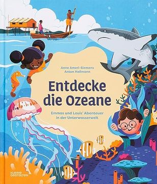 portada Entdecke die Ozeane Emmas und Louis Abenteuer in der Unterwasserwelt (en Alemán)