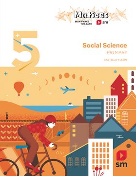 portada Social Science. 5 Primary. Matices. Castilla y León