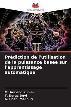 portada Prédiction de l'utilisation de la puissance basée sur l'apprentissage automatique (in French)