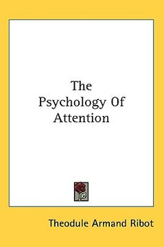 portada the psychology of attention (in English)