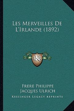 portada Les Merveilles De L'Irlande (1892) (en Francés)
