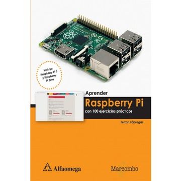 portada Aprender Raspberry Pi Con 100 Ejercicios Practicos