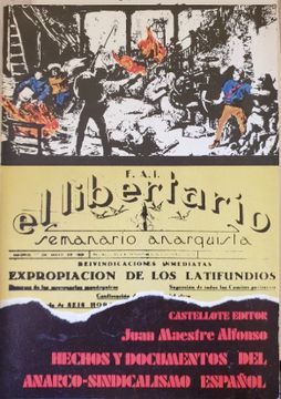 portada Hechos y Documentos del Anarco Sindicalismo Español.