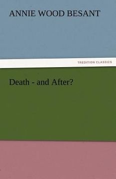 portada death-and after? (en Inglés)