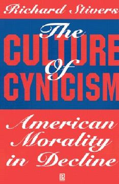 portada the culture of cynicism: food shortage, proverty, and deprivation (en Inglés)