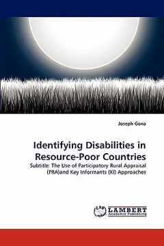 portada identifying disabilities in resource-poor countries (en Inglés)