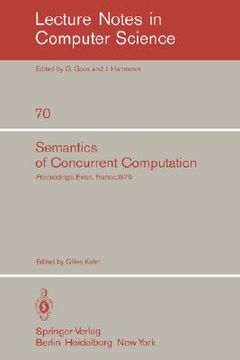 portada semantics of concurrent computation (en Francés)
