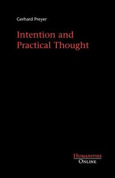 portada intention and practical thought (in English)