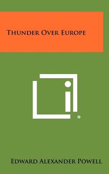 portada thunder over europe (en Inglés)