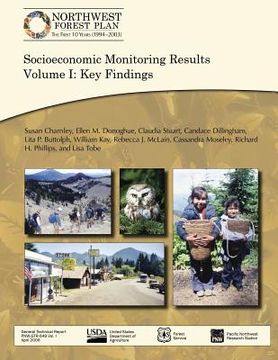 portada Socioeconomic Monitoring Results Volume I: Key Findings