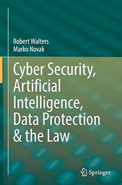 portada Cyber Security, Artificial Intelligence, Data Protection & the law (in English)