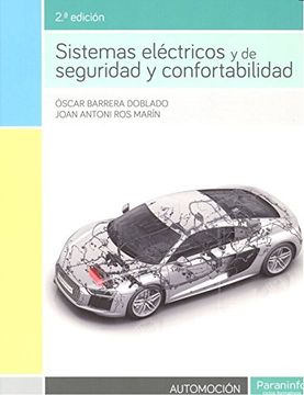 portada Sistemas Eléctricos y de Seguridad y Confortabilidad 2. ª Edición (in Spanish)