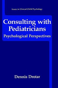 portada Consulting With Pediatricians (en Inglés)