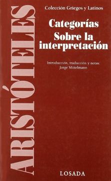 portada Categorias Sobre la Interpretacion (in Spanish)
