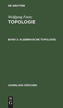 portada Algebraische Topologie (Sammlung gã Â¶Schen, 1182/1182A) (German Edition) [Hardcover ] (en Alemán)