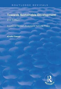 portada Towards Sustainable Development: Essays on System Analysis of National Policy