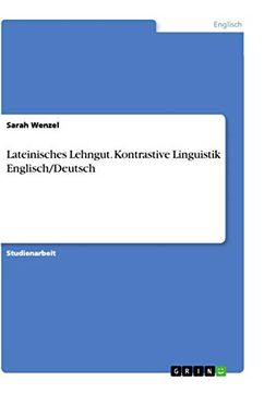 portada Lateinisches Lehngut Kontrastive Linguistik Englischdeutsch (en Alemán)