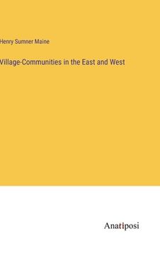 portada Village-Communities in the East and West (en Inglés)