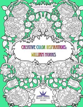 portada Creative Color Inspirations: William Morris (en Inglés)