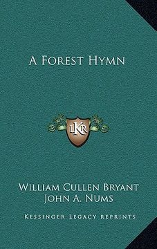 portada a forest hymn (in English)