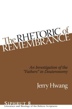 portada Siphrut: An Investigation of the "Fathers" in Deuteronomy (en Inglés)