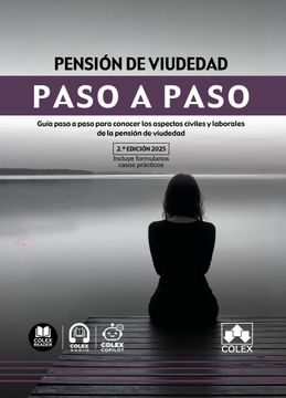 portada Pensión de viudedad. Paso a paso. Guía paso a paso para conocer los aspectos civiles y laborales de la pensión de viudedad